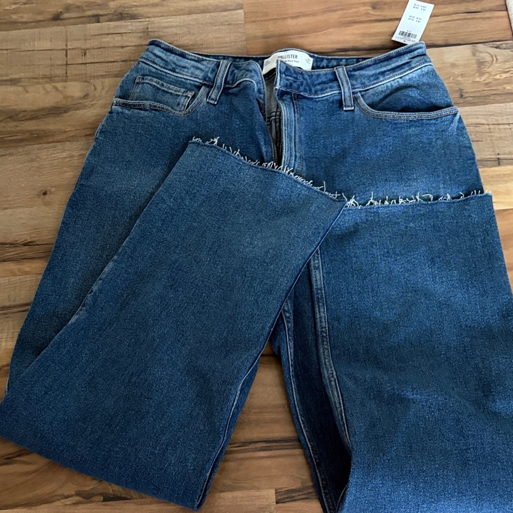 Hollister ultra high rise dad jeans